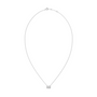Made in Korea: East West Emerald-Cut Bezel Necklace