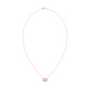 Made in Korea: Oval Halo Necklace