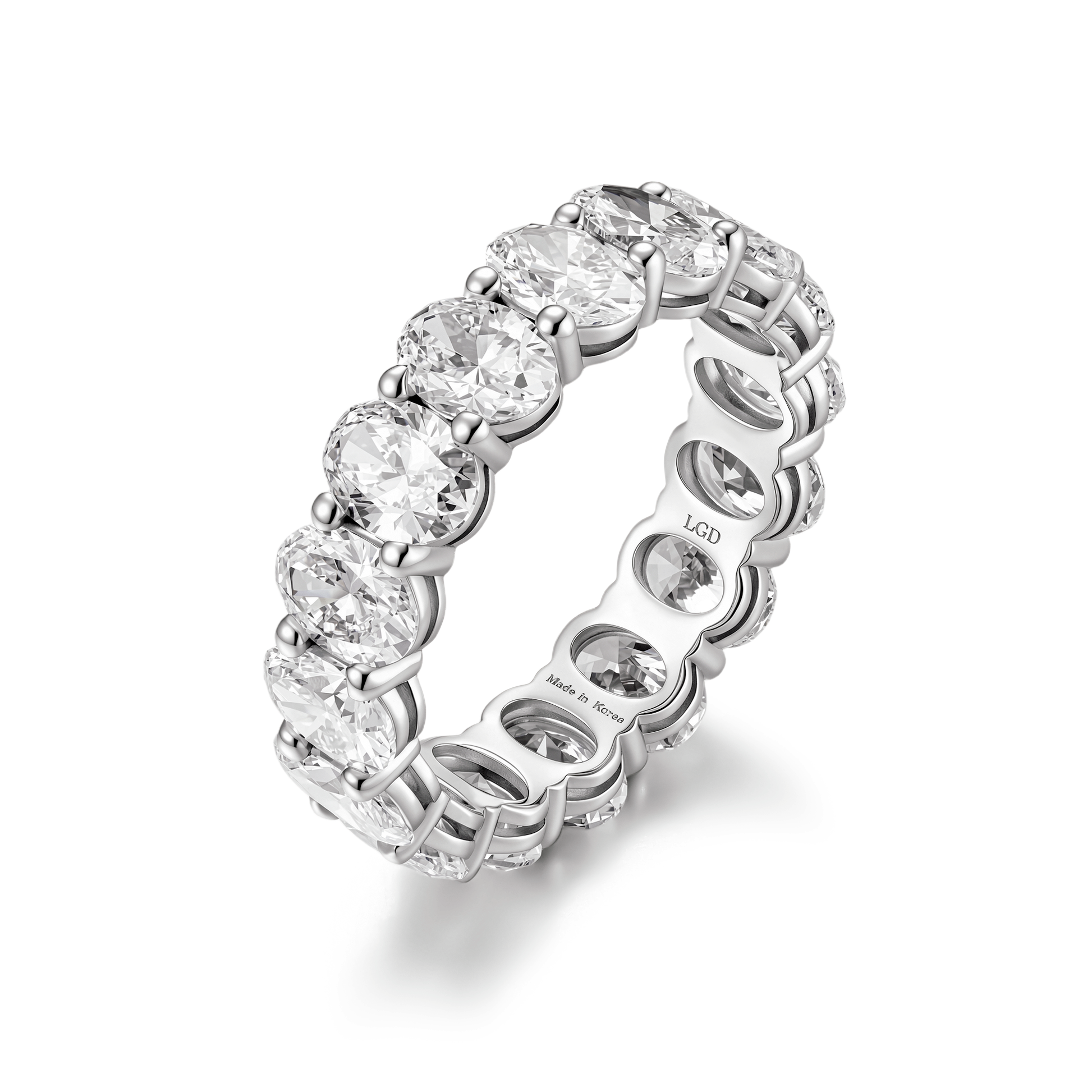 Made in Korea: Oval Eternity Ring