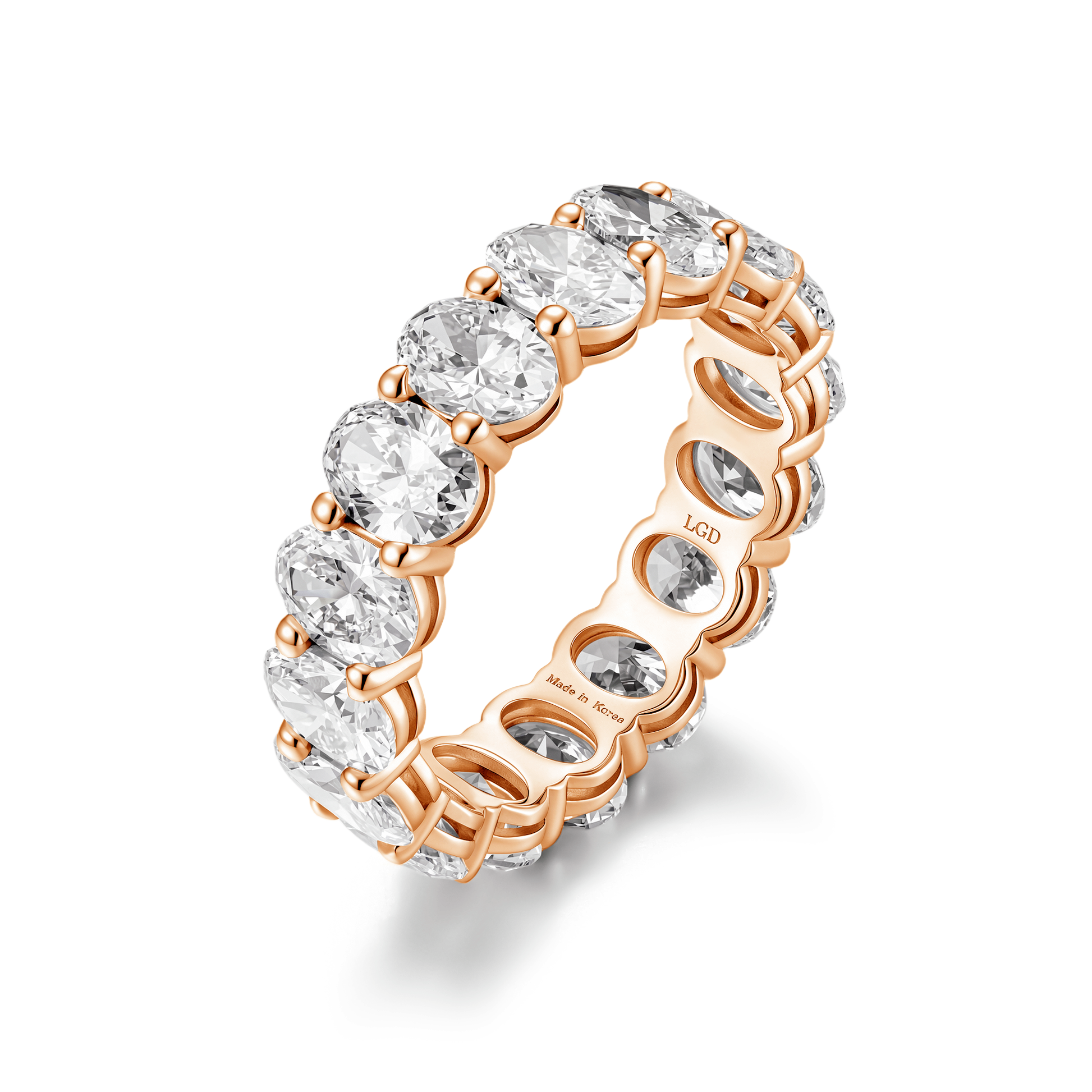 Made in Korea: Oval Eternity Ring