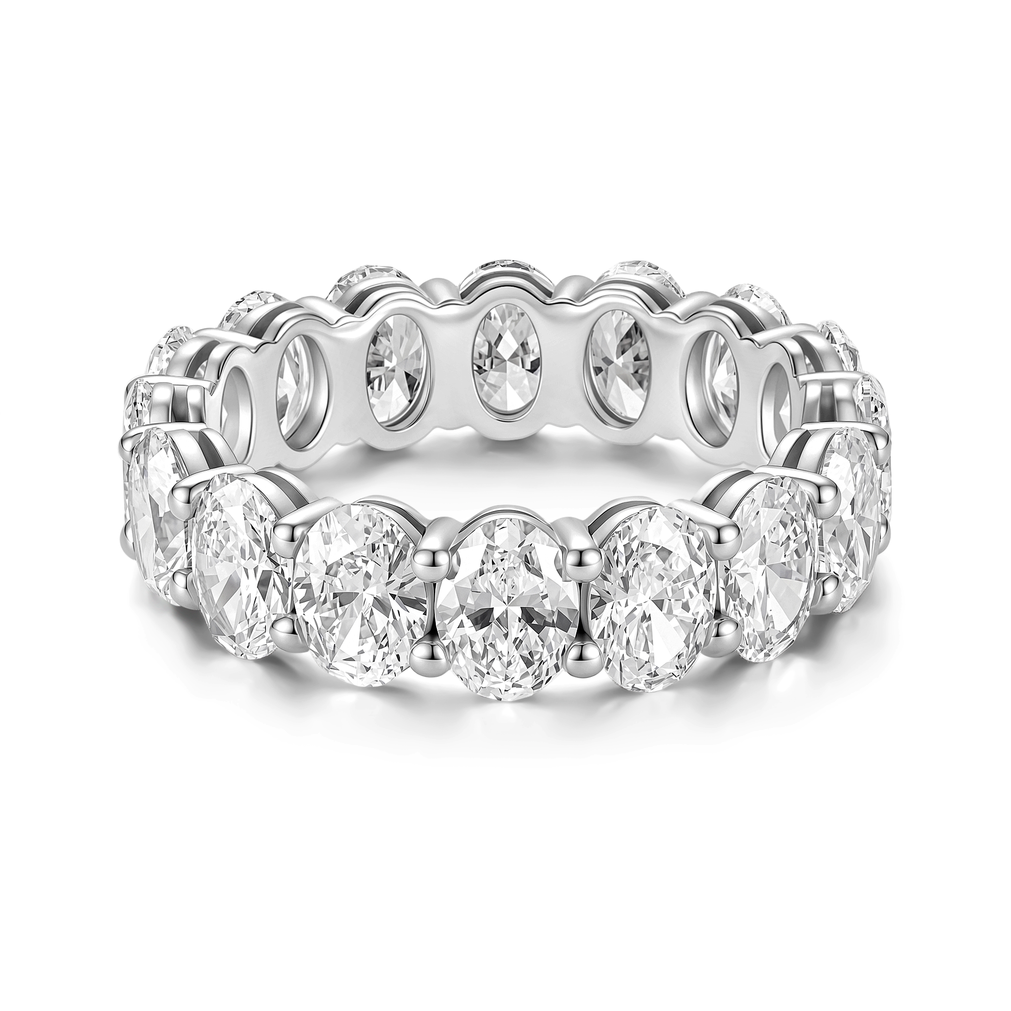 Made in Korea: Oval Eternity Ring