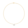 Made in Korea: Toi et Moi Pear and Emerald Necklace